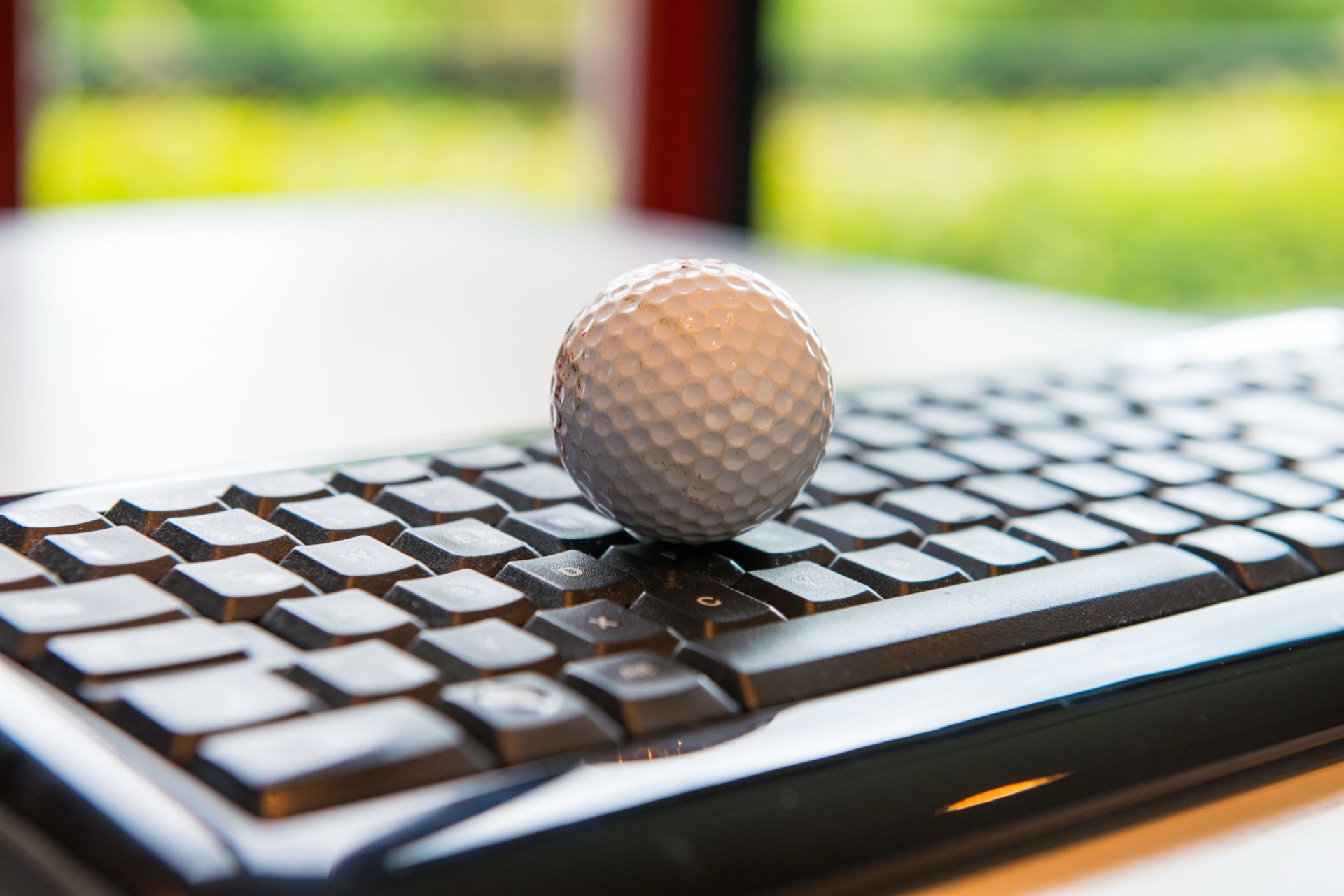 Bürogolf: Indoor während des Teamevents